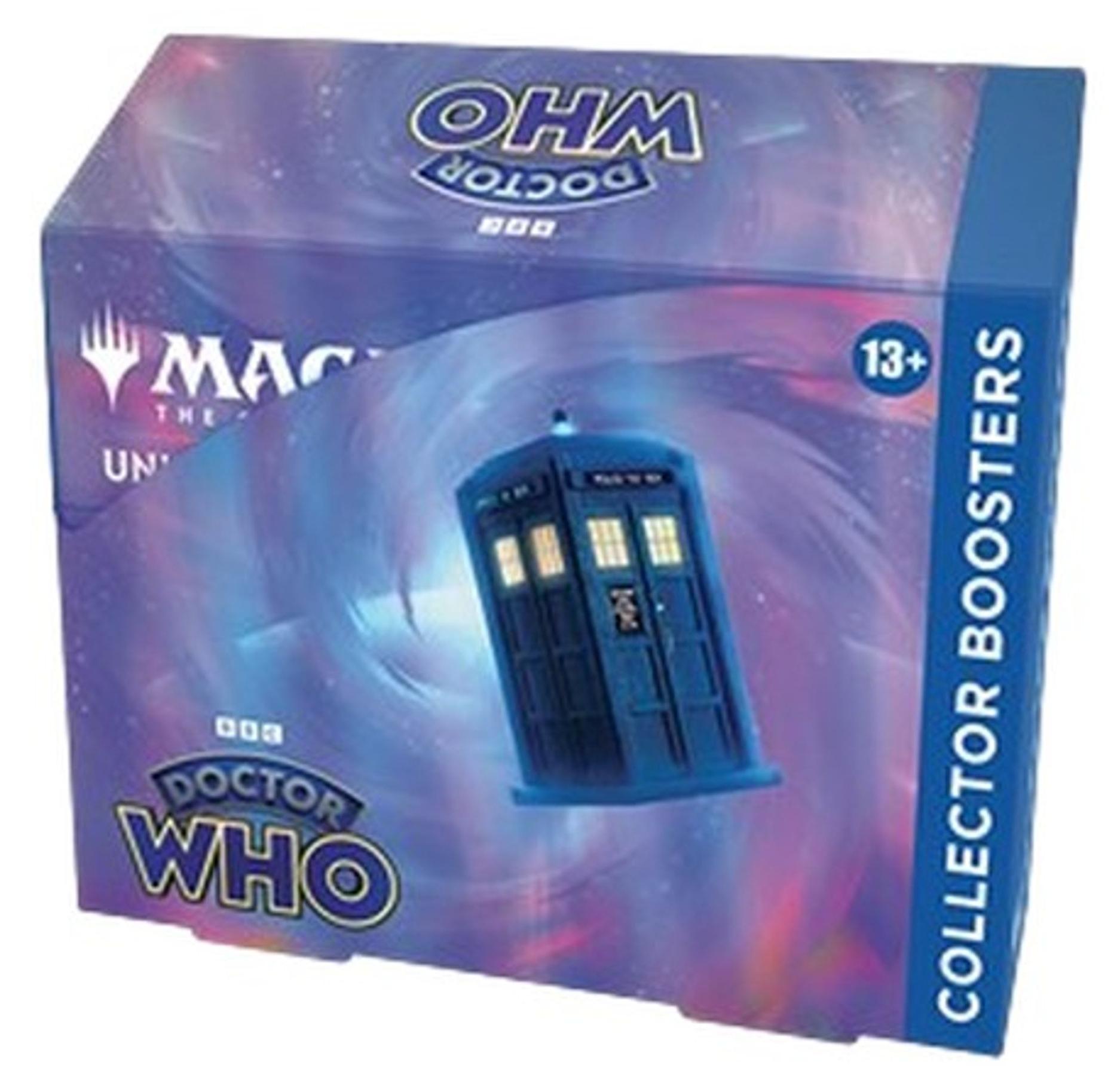Wizards of the Coast Magic the Gathering Universes Beyond: Doctor Who Sammler Booster Display (12) englisch