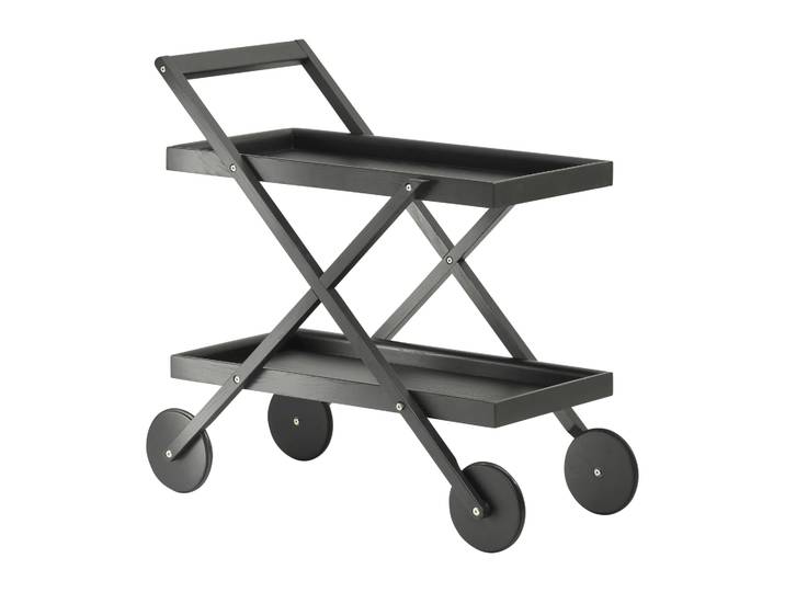 Design House Stockholm Chariot de service Exit Noir