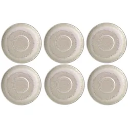 Like. by Villeroy & Boch Kaffeeuntertasse Perlemor Sand, Untertasse, Beige