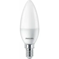 PHILIPS LED Lampe E14 5W (40W) 2700K 470lm kerze matt 6er