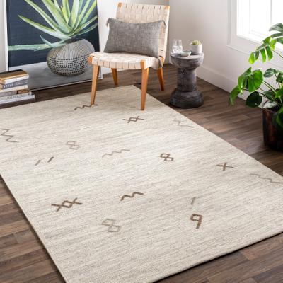 Livabliss Arguello Tribal Abstract Wool Handmade Area Rug - 5' x 8'