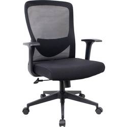SpeaKa Professional Bürodrehstuhl SP-MOC-002 Schwarz SP-14124760 1 St.