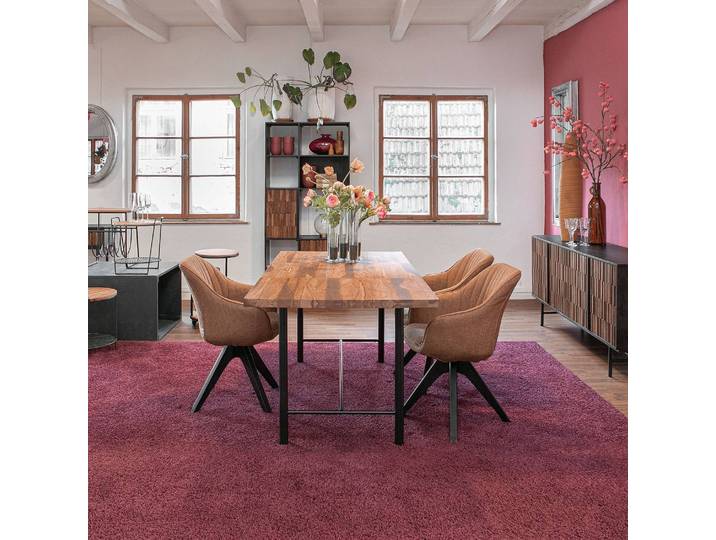 Table Sanvic 180 x 76 x 90cm Marron