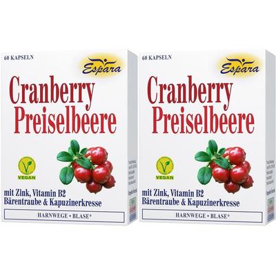 Cranberry Preiselbeere Kapseln 2x 2x60 St