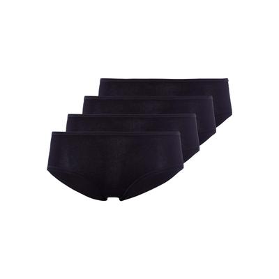 Panty SKINY "Panty Advantage Cotton Stretch Panty 4P 4er Pack", Damen, Gr. XXL, 4 Stk., schwarz, Unterhosen Panty