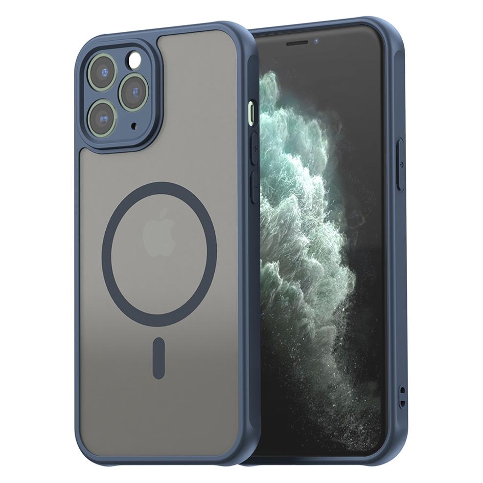 Techsuit - HaloFrost II MagSafe - iPhone 11 Pro Max - Navy Blue (Apple iPhone 11 Pro Max) (59328835)