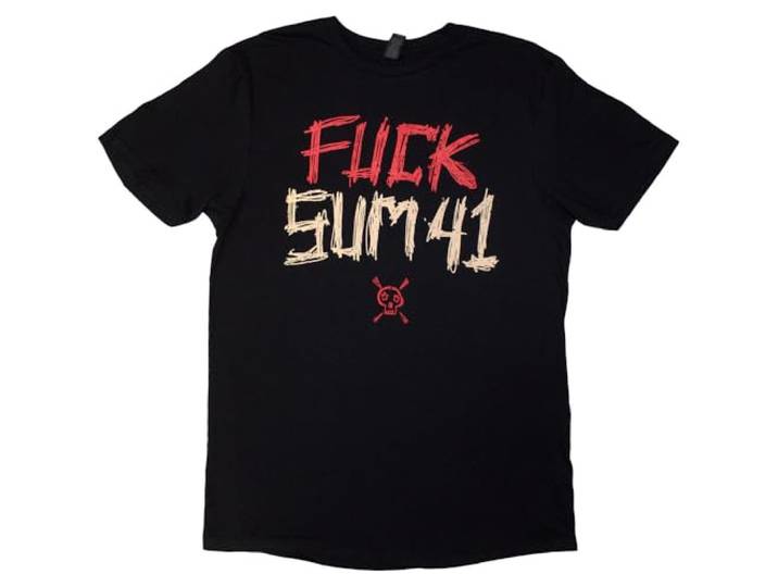 Sum 41 Tour 24 F**k Sum 41 T Shirt M