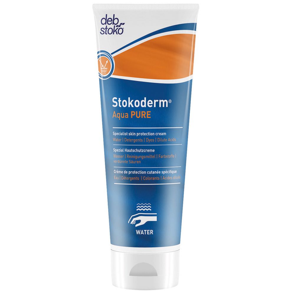 Stokoderm Aqua Pure Hautschutz Creme 100 ml