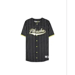 Difuzed - Baseball Jersey - The Pokémon Pikachu (schwarz)