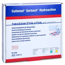 Cutimed Sorbact Hydroactive Kompressen 7 10 St
