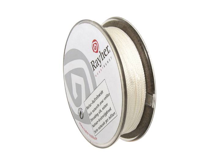 Rayher Natur-Aufreihseide ⌀ 0.3 mm 25 m