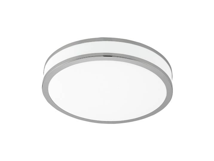 EGLO Palermo 2\, LED\, Ampoules non remplaçables\, 3000 K\, 2500 lm\, IP20\, Chrome\, Blanc