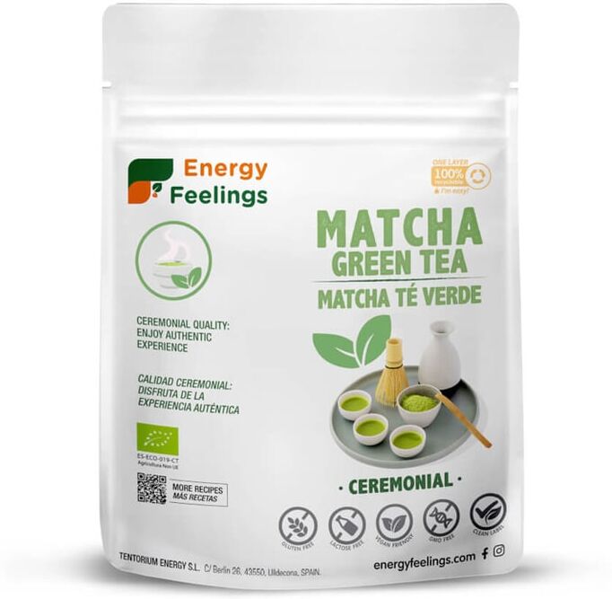 Energy Feelings Matcha Chá Verde Cerimonial 100g