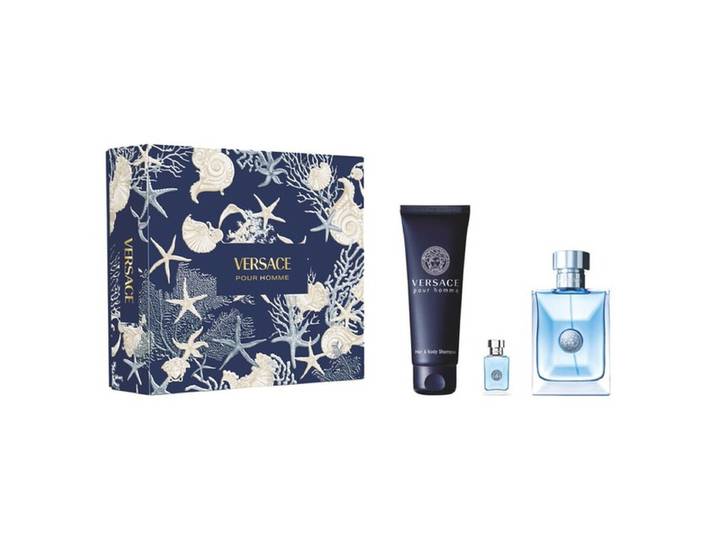 Versace Pour Homme cadeauset (100 ml EDT + 148 ml douchegel + 5 ml mini)