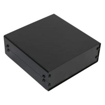 RS PRO Aluminium Alu-Gehäuse Schwarz Aussenmass 185 (Gehäuse) (2883185)