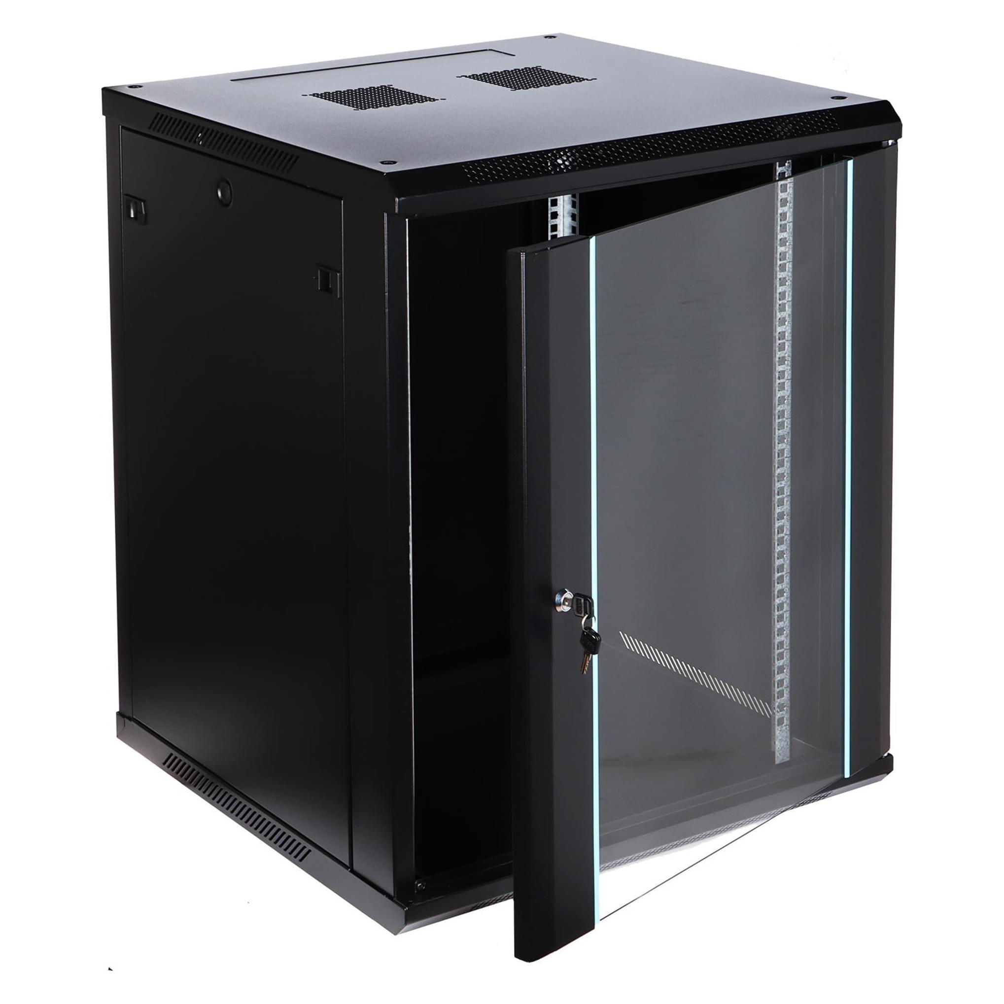 Delta SZAFA RACK WISZĄCA EPRADO-R19-15U/600-BLUE (15 HE, 19 Zoll Rack) (EPRADO-R19-15U/600-BLUE)