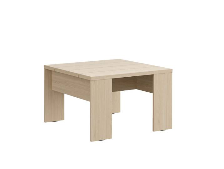 Couchtisch HOME AFFAIRE Montese, Wohnzimmertisch, Sofatisch, Beistelltisch, Kaffeetisch , beige (harbour oak hell, harbour oak hell, harbour oak hell), B:66,5cm H:42,5cm T:66,5cm, Tische, Couchtisch, Moderner Couchtisch: 3 Grössen, 4 Farben – ideal für kleine Räume