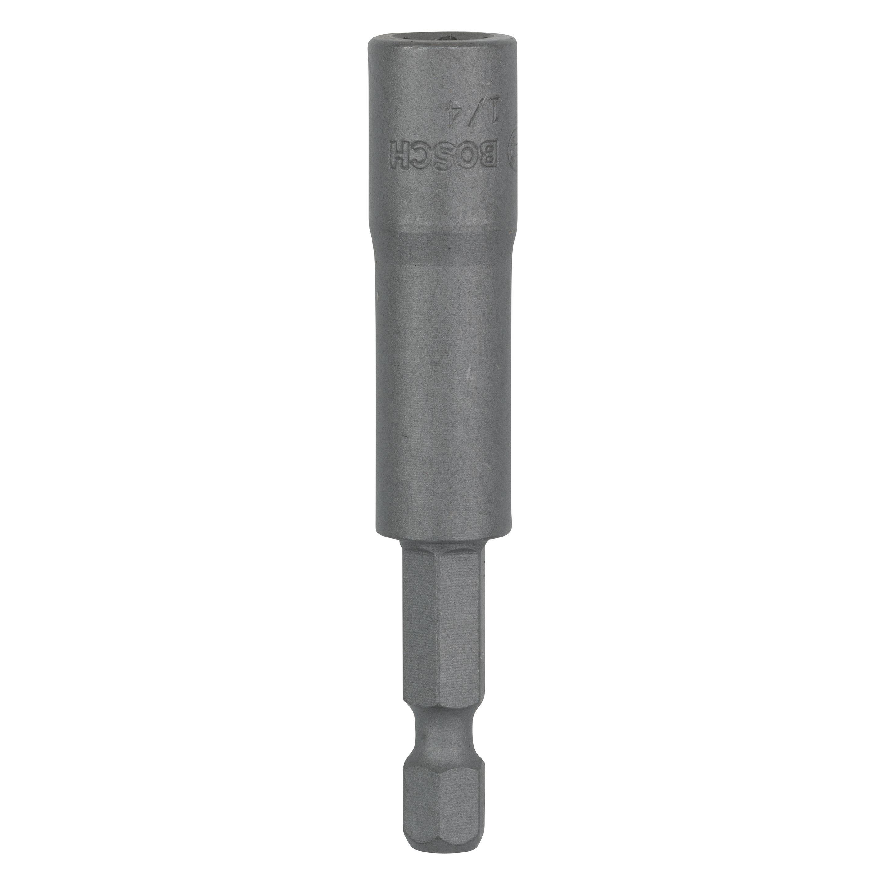 Bosch Professional Zubehör Steckschlüssel, 65 mm x 1/4-Zoll (2608550562)