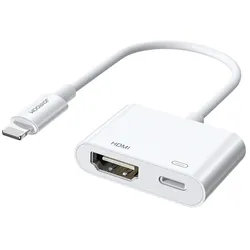 Joyroom Lightning Adapter – für iPhone 5 - 16 und iPad Modelle - Lightning auf Lightning und HDMI