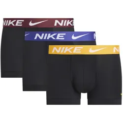 3er Pack NIKE Boxershorts Trunks Herren UA1 - BLK uni gld/deep nght/drk tm red wb XL