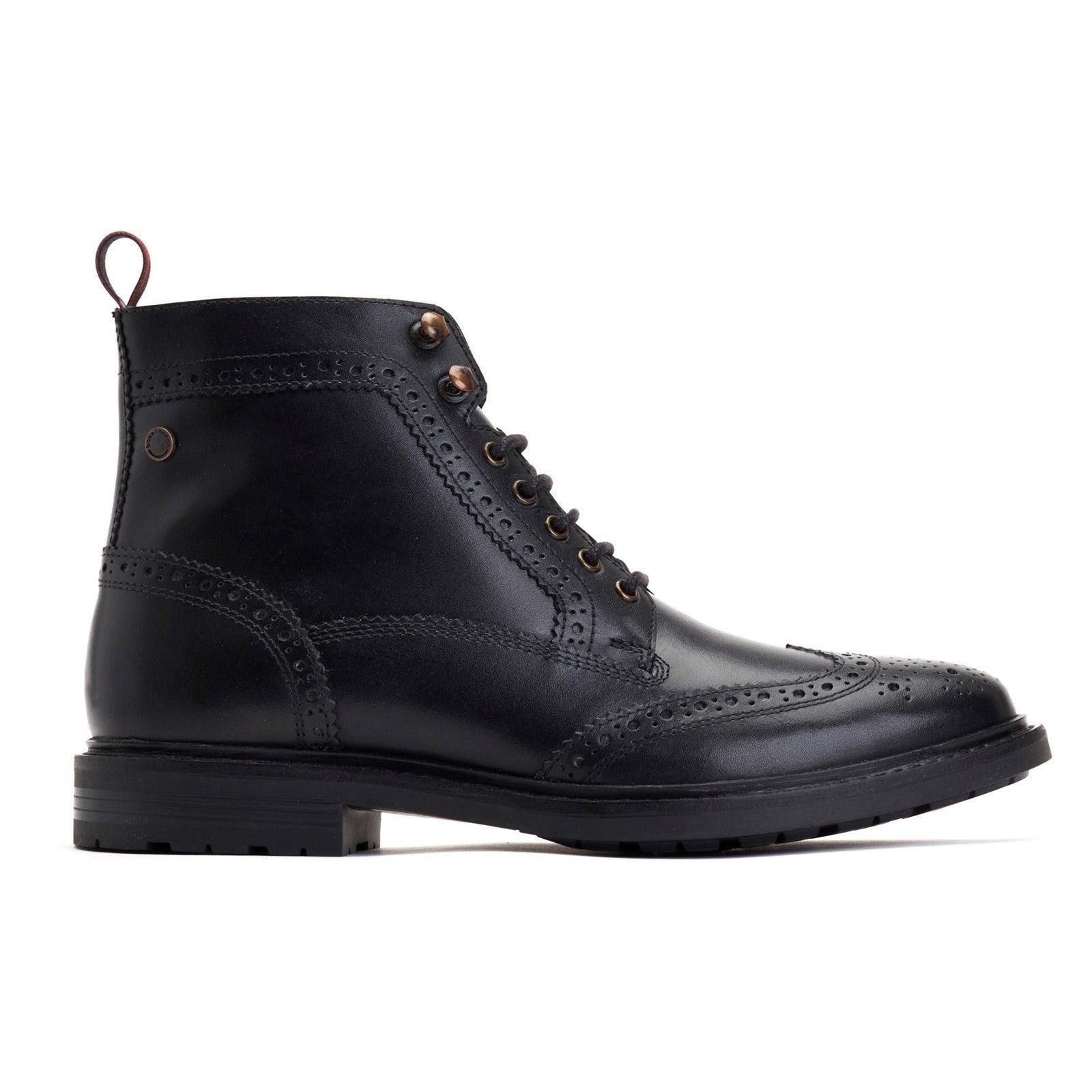 Base London DEALER Herrenstiefel Schwarz