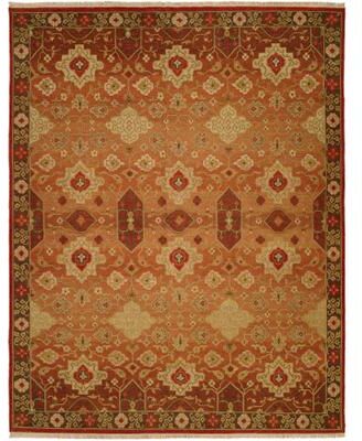 KALATY Transitional Multi-Colored Flatweave Wool Area Rug