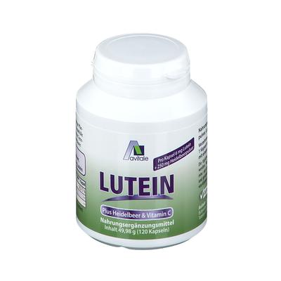 Lutein Kapseln 6 mg+Heidelbeer 120 St