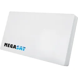 Megasat Profi Line (Flachantenne, 33 dB, DVB-S / -S2), SAT Spiegel + SAT Antennen, Weiss