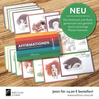 Affirmationen-Kartenset, Set von Kathrin Hohmann, Edition claus, 978-3-9822643-8-7
