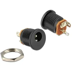DeLOCK 65503 Kabeladapter DC 2.1 x 5.5 mm Schwarz