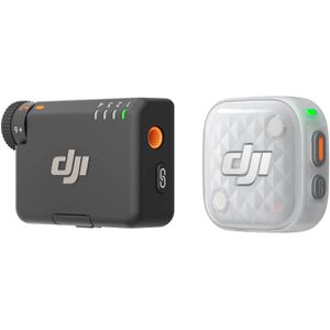 DJI Mic Mini 2S Mikrofon (1 TX + 1 RX), digitales Drahtlos-Mikrofonsystem