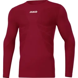 Jako Longsleeve Comfort 2.0 Kinder - weinrot - 3XS
