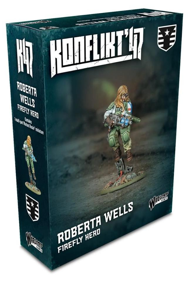 Warlord Games Limited WLG Conflict '47 Amerikaanse Leger Roberta Wells Firefly Hero (2026)
