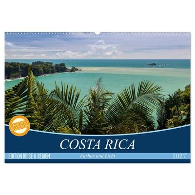COSTA RICA Farben und Licht (Wandkalender 2027 DIN A2 quer), CALVENDO Monatskalender