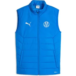 Puma, Herren, Laufjacke, Training Doudoune OM 2026/27 (L), Blau, L