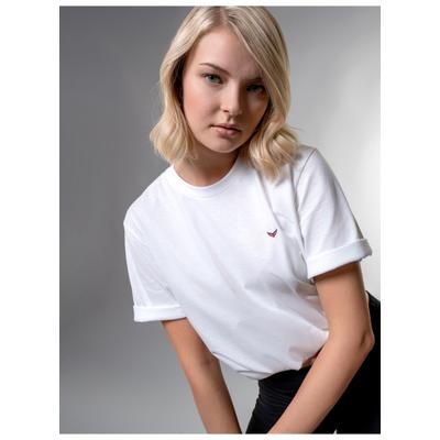 T-Shirt TRIGEMA "TRIGEMA Classic Tee", Damen, Gr. XXL, weiß, Single Jersey, 100% Baumwolle, Basic, lang, Rundhals, Shirts T-Shirt