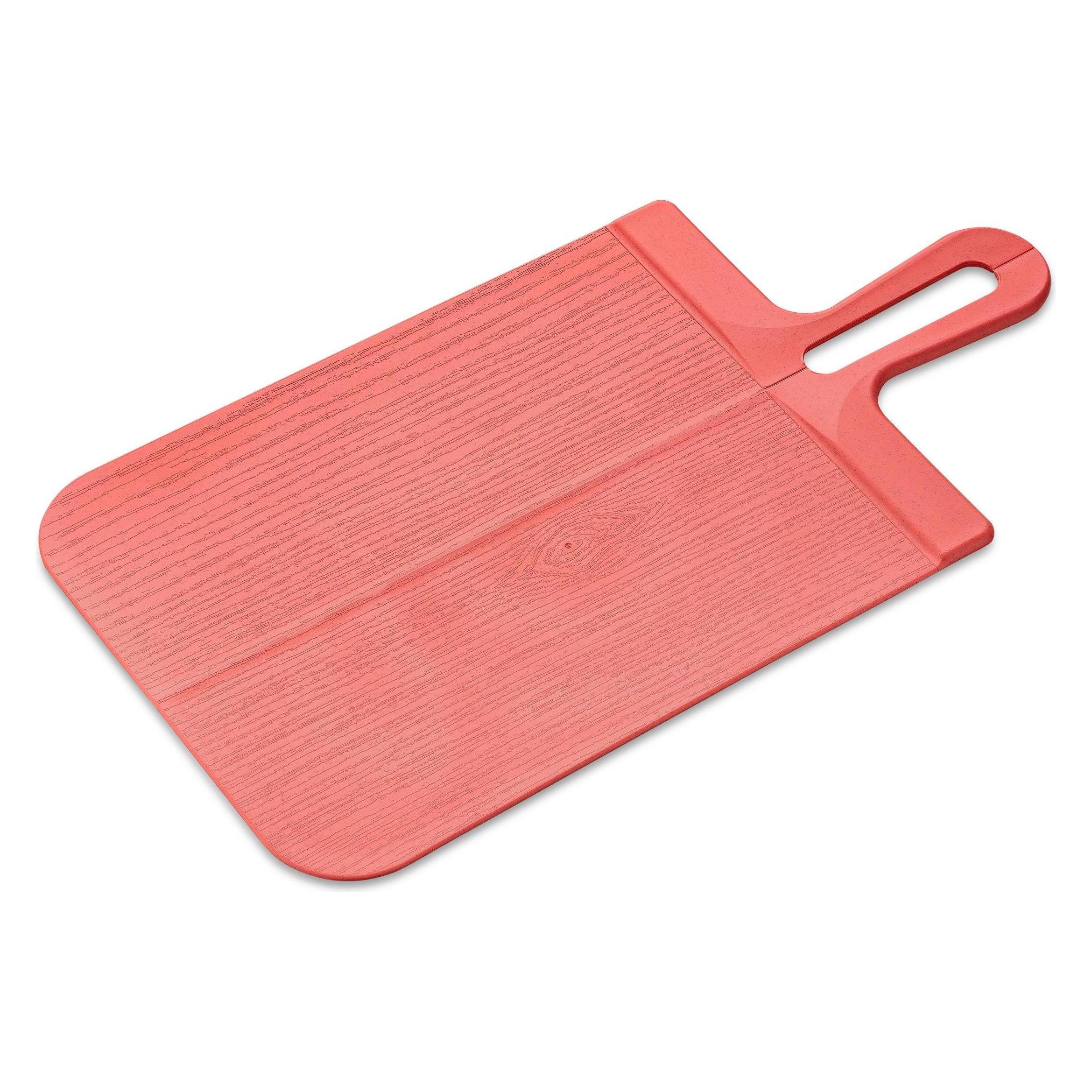 Koziol Schneidebrett Snap L 24.2 cm x 46.4 cm, Koralle (7251704)