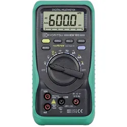 Kyoritsu, Multimeter, 010120001A Digitales TRMS-Multimeter, 0-600VAC/DC, 10A AC/DC (CAT II 600V, CAT III 300V, CAT III 600V, Hand-Multimeter)