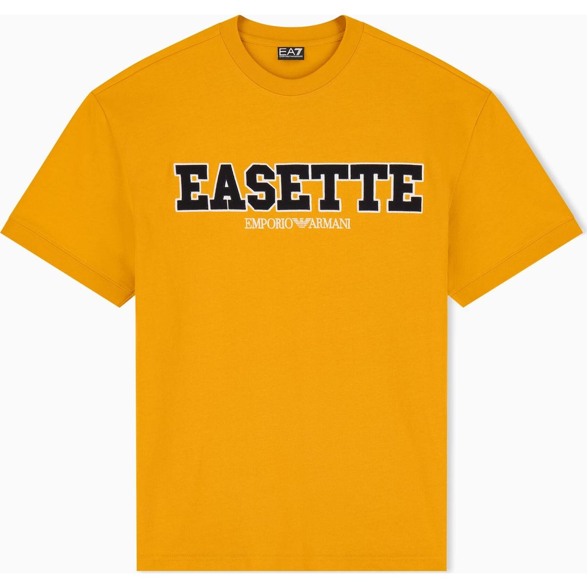 EA7 Train Logo Series M Tee SS BR - Train Logo Series M Tee SS BR golden yellow (U2118) M 7M002208 AF16720-U2118-M