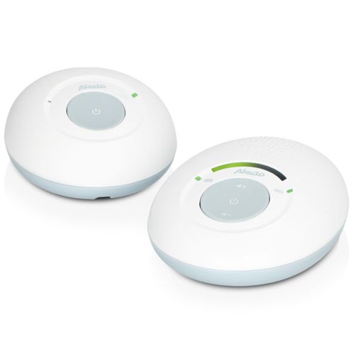 Alecto DECT Babyphone mit Full ECO-Modus, weiß/blau