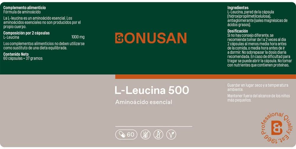 Bonusan L Leucina 60 caps