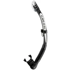 Cressi - Alpha Ultra Dry - Schnorchel - Farbe: Black/White