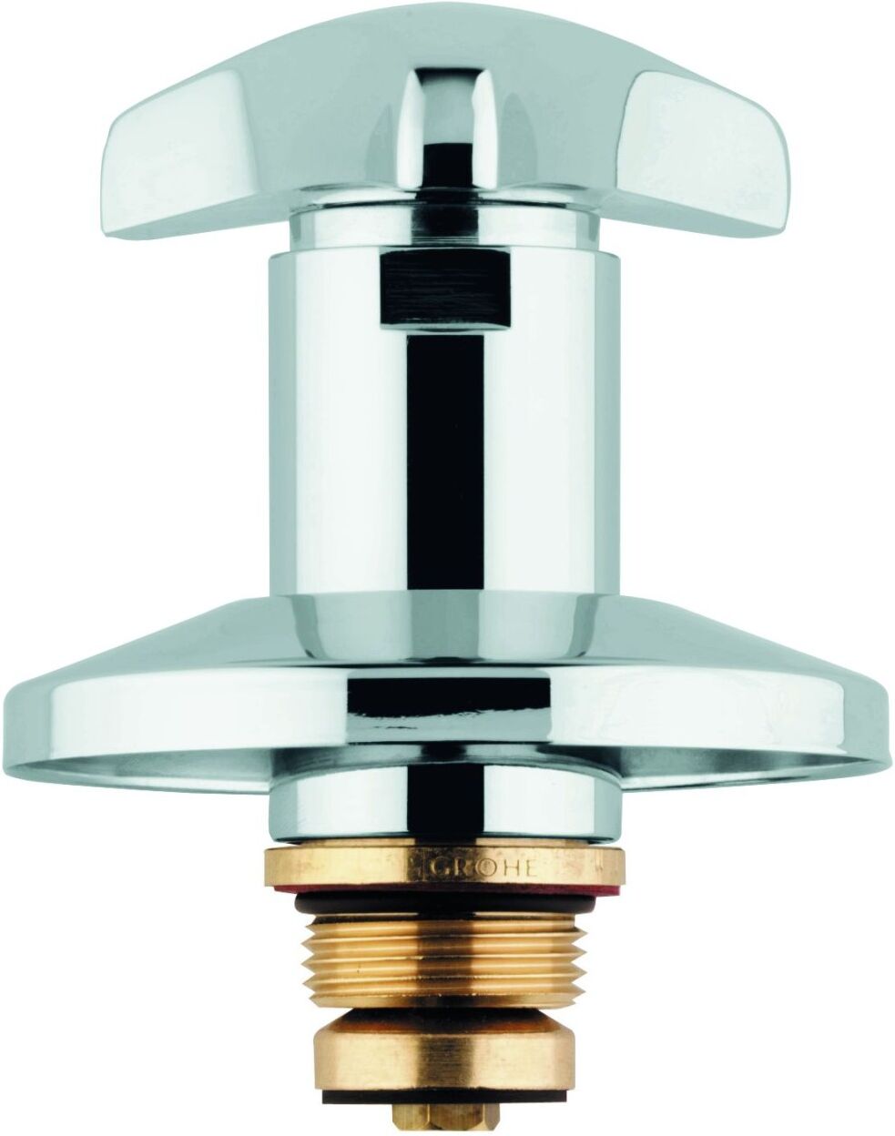 Grohe Oberteil 11505 für UP-Ventile Trecorn Gr. Mark. rot 3/4"" chrom, 11505000 11505000"
