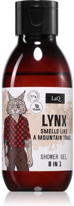 LaQ Lynx From Mountain juicy shower gel 8-in-1 100 ml