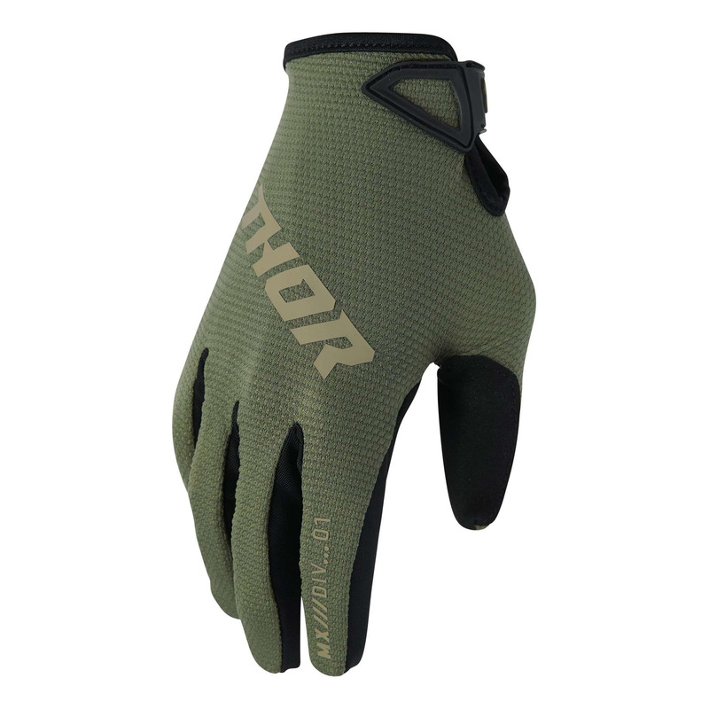 Gants cross Thor Ridemode Static camo- XS