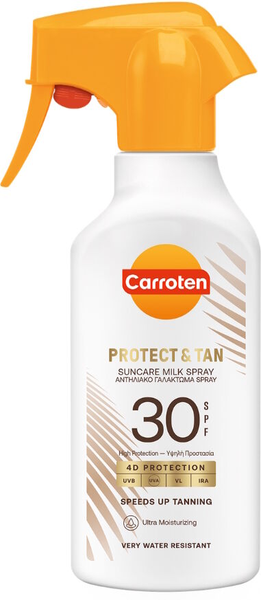 Carroten Protect & Tan Milk Trigger Spray SPF 30 270 ml