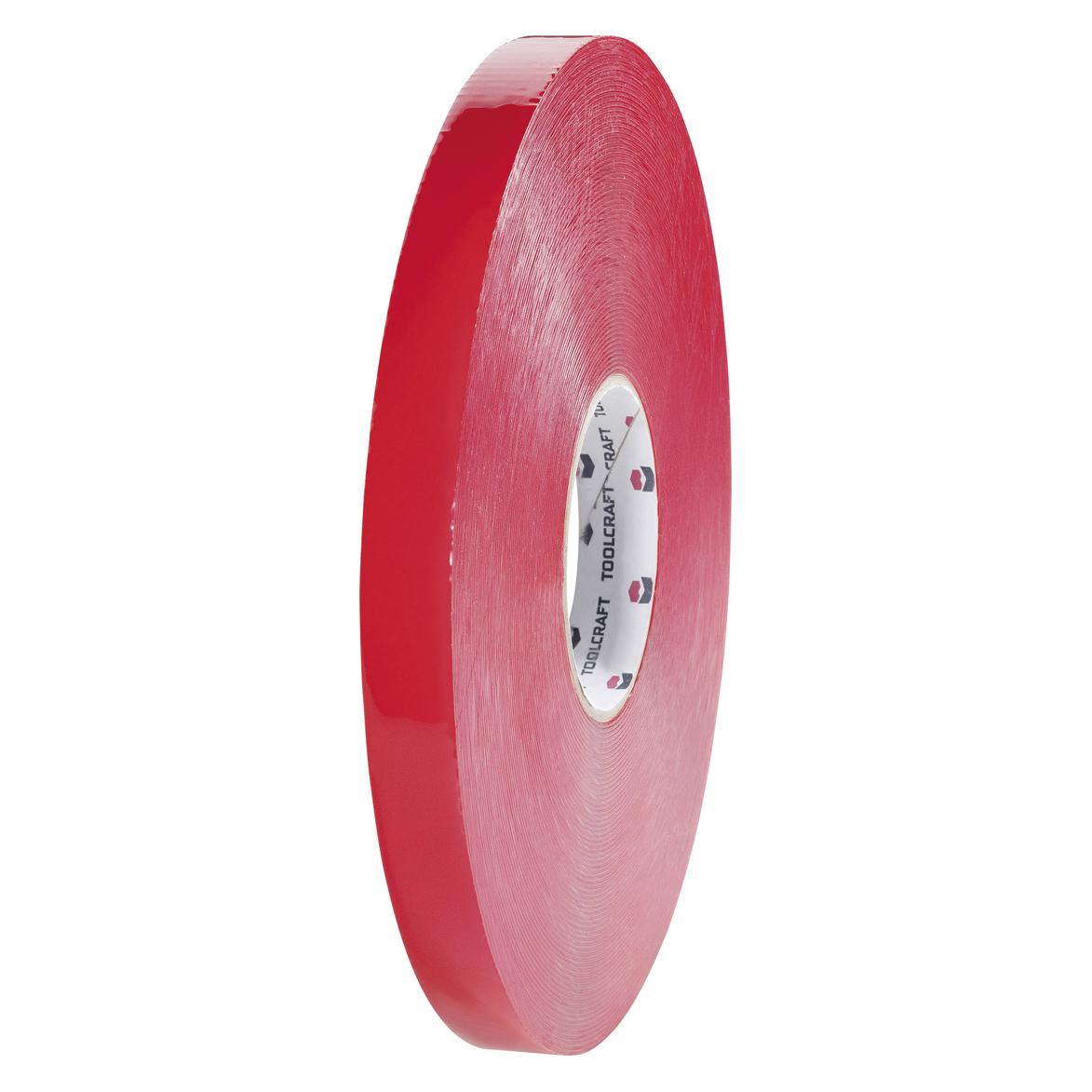 Toolcraft Doppelseitiges Klebeband Trans (19 mm) (5310B19L3C)