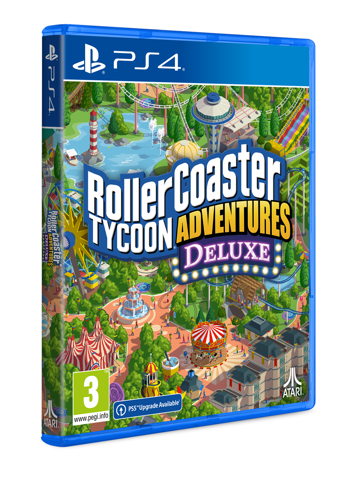 RollerCoaster Tycoon Adventures Deluxe - Sony PlayStation 4 - Simulation - PEGI 3