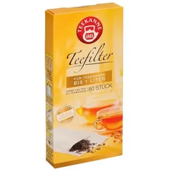TEEKANNE 80er-Pack Teefilter weiß