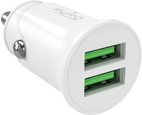 Puro Carregador Isqueiro 2x USB  Pro Lite - Branco